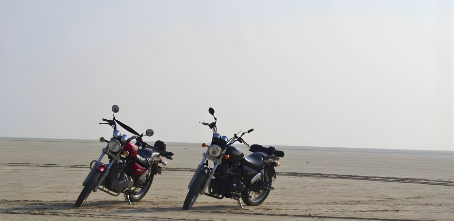 Jaipur to Sambhar Lake Spiritual Motorcycle Tour